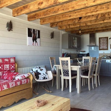 Chalet Cosy Renove Avec Vue Sur Le Lac Les Angles  Luaran gambar